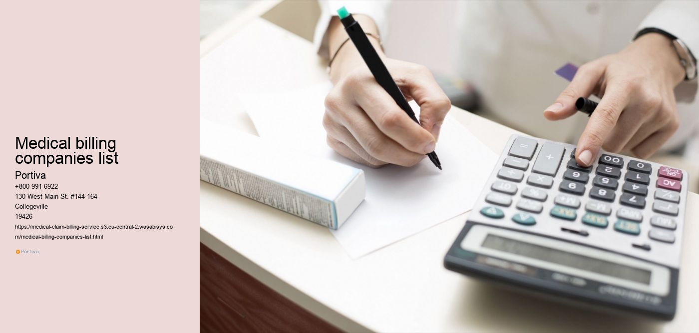 medical billing companies list