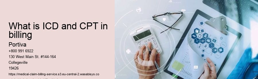 What is ICD and CPT in billing