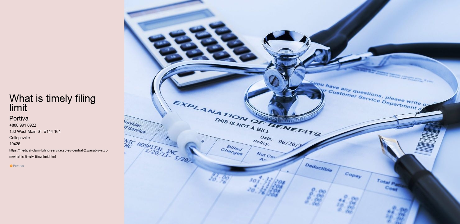 What is timely filing limit
